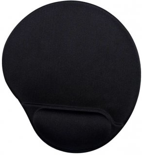 Mouse Pad C/apoio Gel Kross Elegance Ke-Cbs0121 Preto 21X24