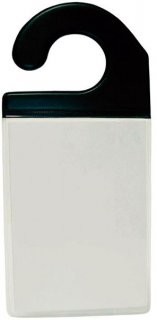 Cracha Automotivo C/gancho Preto/azul  9X13  Pct/10