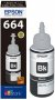 Cartucho Epson Ecotank Refil T6641 Preto (Avulso) Original