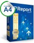 Papel A4 75Gr. Amarelo Report Pct/500