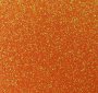 Eva  Folha  *estampa Gliter Laranja Neon 9609
