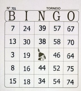 Bloco Bingo C/96Fls 56G  Animativa/sd/tamoio