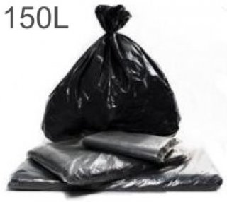 Saco Lixo 150L Preto *pct/100* 90X105 - 0,06 - Classic