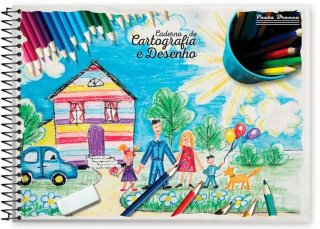 Caderno Desenho Flex Grande Esp 48Fls Pauta Branca  524484