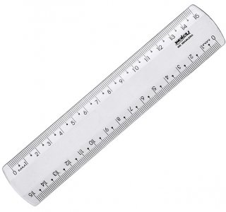 Regua ***maxcril*** 15Cm Cristal  10270003