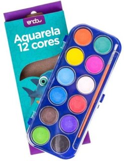 Aquarela **futuro** 12 Cores  Ref.fe122236