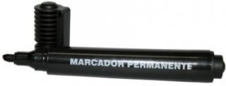 Pincel Atomico * Brw  Preto - Marc.permanente  Ca4002