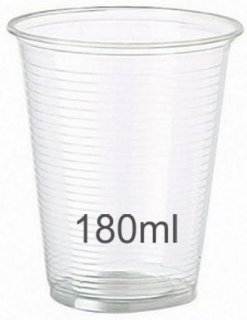 Copo Agua 180Ml ***transparente*** Happy Pct/100 Ps