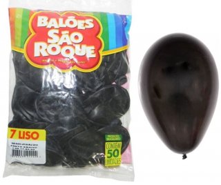 Balao Sao Roque  Preto Ebano 7   Pct/50