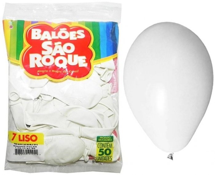 Balao Sao Roque  Branco Polar  7   Pct/50