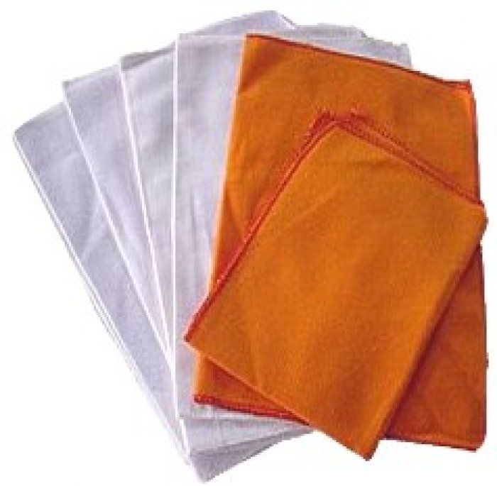 Flanela 28X38Cm Branca Agp