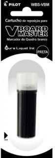 Refil Pincel Quadro Br. Pilot Preto Vboard Wbs-Vbm
