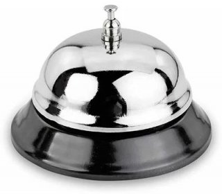 Campainha de Mesa - Sineta  Go Office/bazze