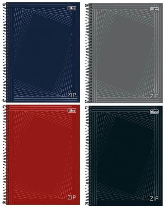 Caderno Cd Univ 1 Mat   **zip Capa 3430 *sortidos  Tilibra