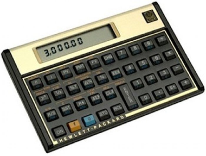 Calculadora Financeira Hp 12C Gold
