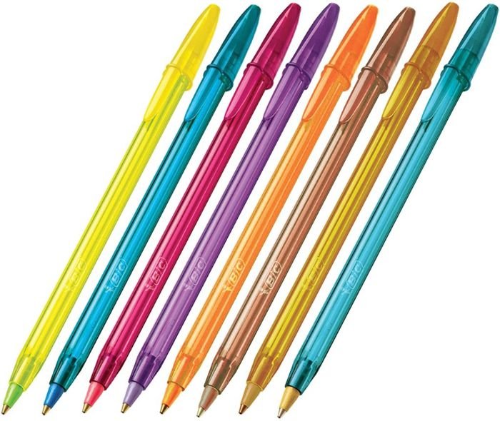 Caneta Bic Cristal Fashion Sortidas **avulsa**