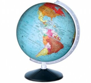 Globo Terrestre Politico 30Cm Plastico  Procalc