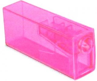Apontador Faber C/deposito Rosa Neon  125Rszf
