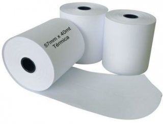 Bobina Termica 57X40 *branca* - Unid - Silfer
