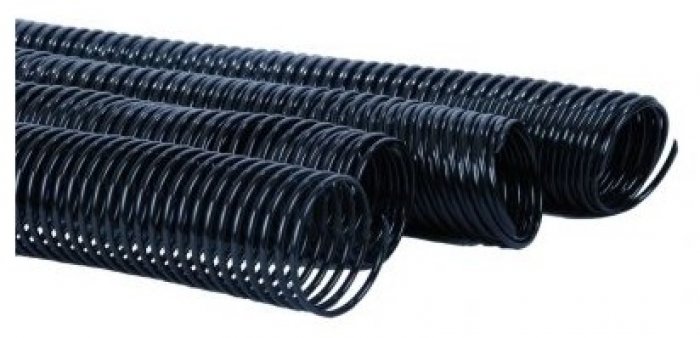 Espiral 50Mm Pct/12 - P/ 450Fls - Preto