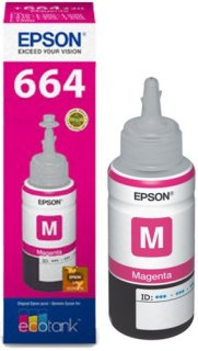 Cartucho Epson Ecotank Refil T6643 Magenta (Avulso) Original