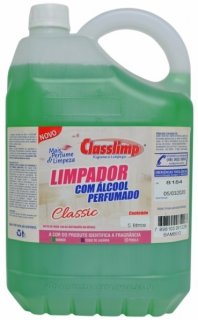 Alcool Limpador Perfumado 5L Bamboo - Classlimp