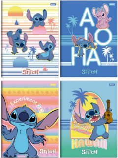 Caderno Cd Univ Cost 80 Fls Stitch  Foroni