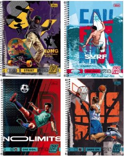 Caderno Cd Univ 1 Mat 80F do It Tilibra  322911