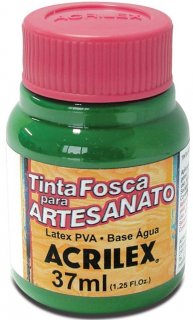 Tinta Fosca Artesanato Pva 37Ml Verde Band.acrilex Ref.511