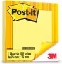 Post-It **3M 654** Amarelo 100Fls 76X76