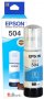 Cartucho Epson Ecotank 70Ml Refil T5042 Azul Original