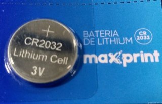 Pilha/bateria Cr2032 Maxprint - Pç - Unidade  758604