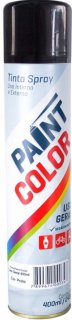 Tinta Spray Paint Color  Preto Brilhante  400Ml/190G