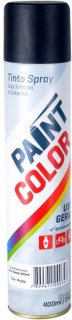 Tinta Spray Paint Color  Preto Fosco  400Ml/190G
