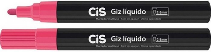 Giz Liquido Rosa Cis