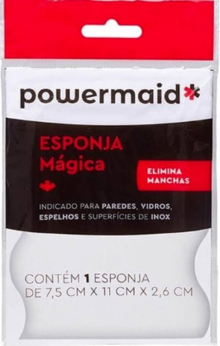 Esponja Magica 11X7,5X2,5Cm Powermaid