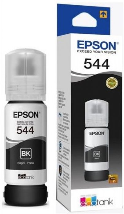 Cartucho Epson Ecotank Refil T5441 Preto (Avulso) Orig. 65Ml