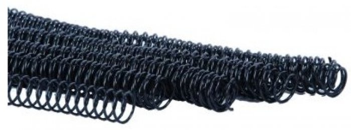 Espiral 14Mm Pct/100 - P/80Fls - Preto