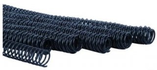 Espiral 17Mm Pct/100 - P/100Fls - Preto