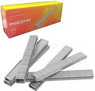 Grampo Maxprint 26/6 *galvanizado* Cx/5000