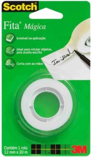 Fita Magica 3M Scotch 12Mmx20Mt