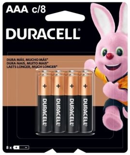 Pilha Duracell ** Aaa/08 ** Blister C/8  Mn2400B8  Alkalina