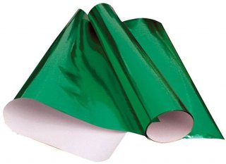 Papel Laminado  Verde Bandeira  45X59