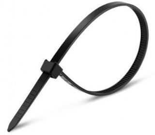 Abracadeira Nylon 300X4,8Mm Preto Pct/100 Moblik - Lacre