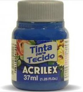 Tinta Tecido Azul Turquesa 501 37 Ml Acrilex