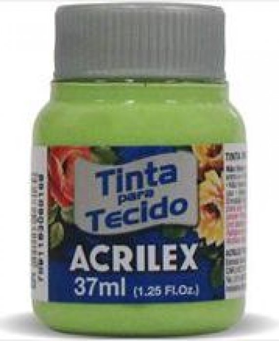 Tinta Tecido Verde Kiwi 985 37 Ml Acrilex