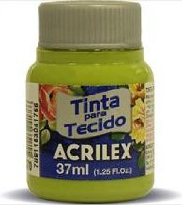 Tinta Tecido Verde Pistache 570 37 Ml Acrilex