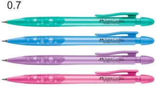 Lapiseira 0.7 - Faber - Bubble Coloridas  Lp/07Bb