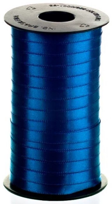 Rolo Fita Cetim 07Mm 100M Azul Royal Cinderela