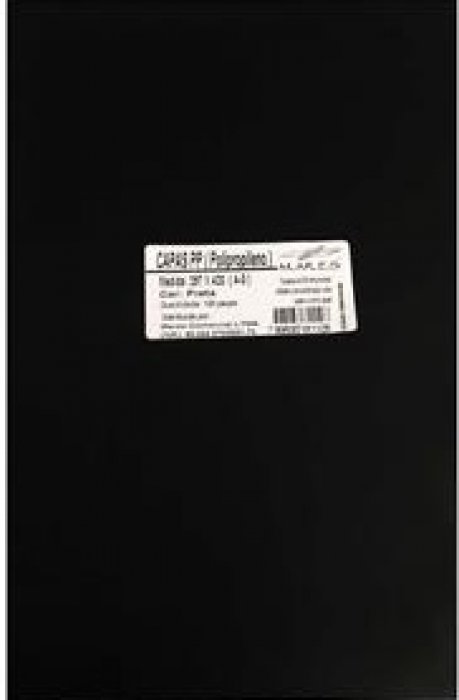 Capa Encadernar **a3 297 X 420Mm** Preta C/50
